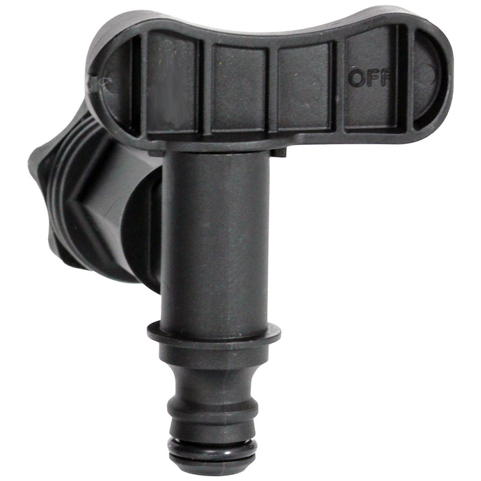 UNIVERSAL Water Butt Tap 3/4" BSP Quick Connect Rain Barrel Home Brew Beer x 2