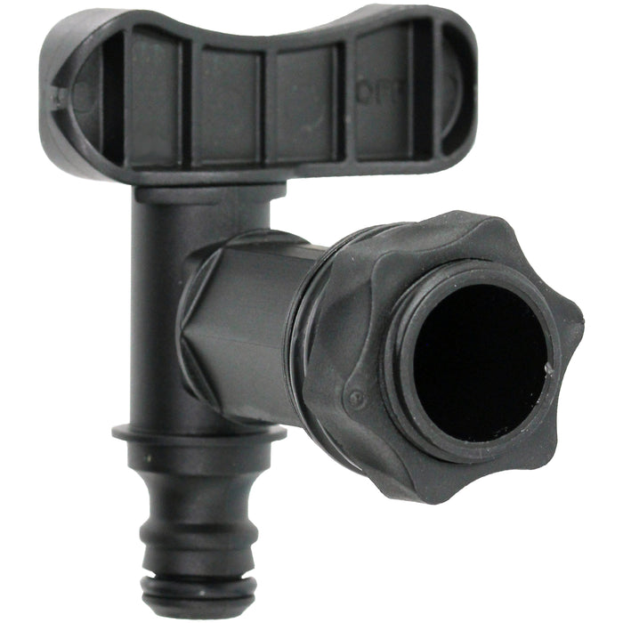 UNIVERSAL Water Butt Tap 3/4" BSP Quick Connect Rain Barrel Home Brew Beer