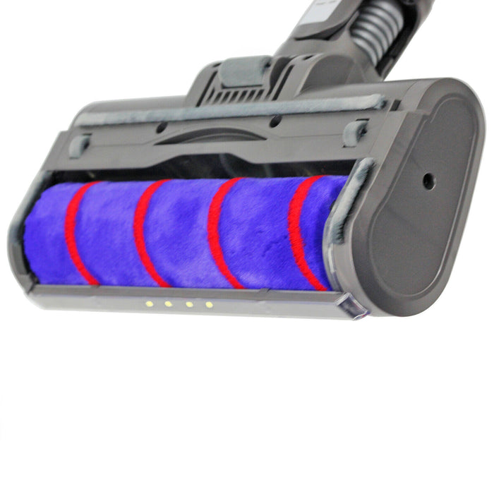 Hard Floor Turbine Tool Brush for Dyson V11 SV14 Vacuum + Purple Rod Wand Tube
