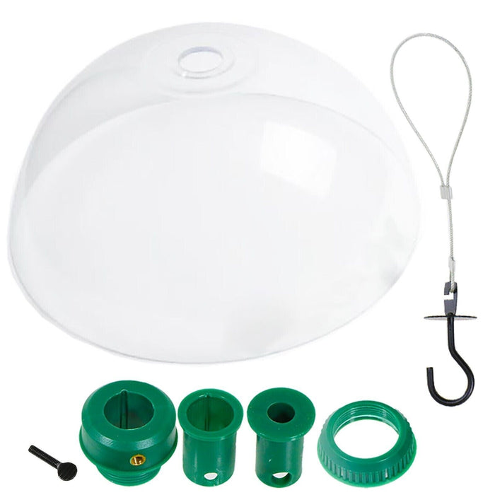 Squirrel Baffle Dome Adjustable Hook Bird Feeder Hanging Guard (Pack of 3)