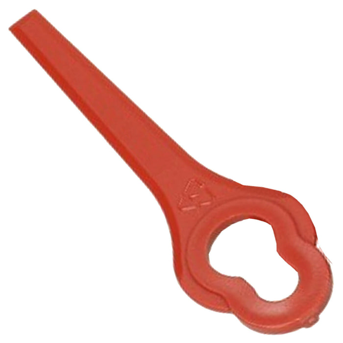Plastic Blades for ALDI Ferrex Cordless Grass Trimmer 20v 40v Pack of 30 Red