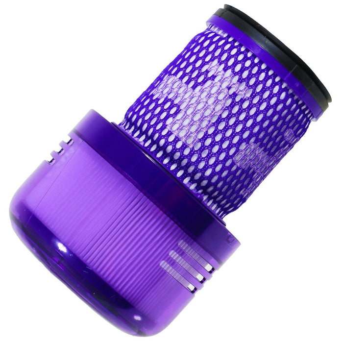 Dyson V12 SV20 SV30 Detect Slim HEPA Vacuum Filter Washable Reusable 971517-01 + Cleaning / Dusting Brush