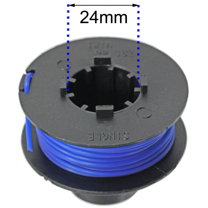 Strimmer Line Spool for CHALLENGE C18CLT Xtreme N0E-5ET-230 Trimmer 8m