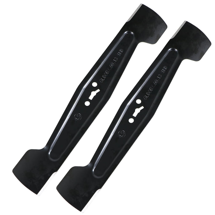 Blade for McGregor MER1737 MER1637 Lawnmower Mower 37cm GLB0BX.00.13.X x 2