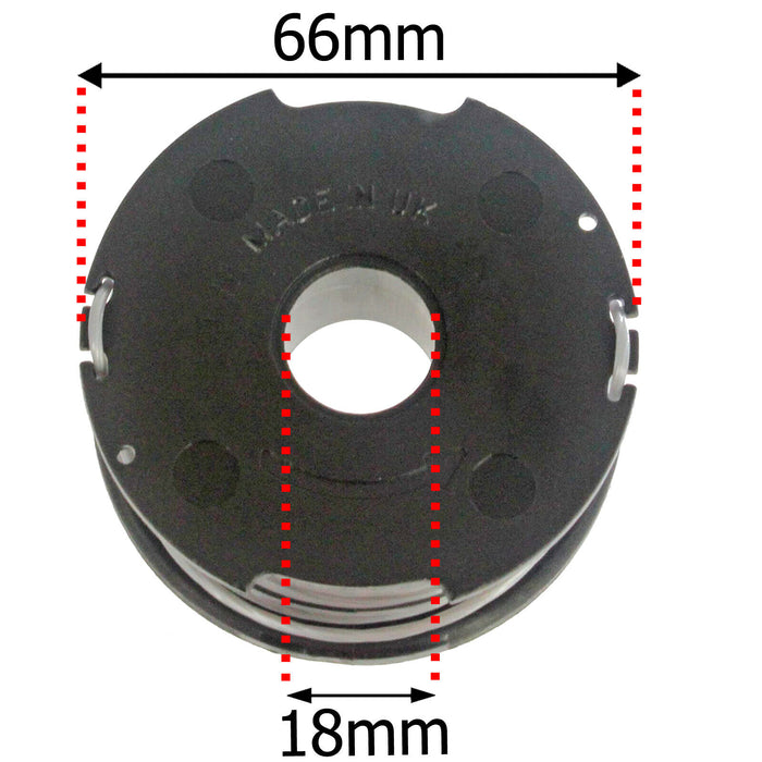 Strimmer Line Spool for Black & Decker GL315 GL337 GL350 GL500 GL600 GL650 GL655 GL660 GL670 GL675 GL680 GL685 GL690 GL5530