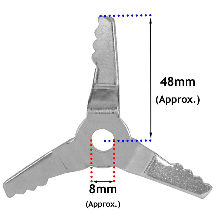 Shredder Blades for Stihl BG45 BG46 BG55 BG56 BG65 BG85 BG86 Leaf Blower Vac x 3
