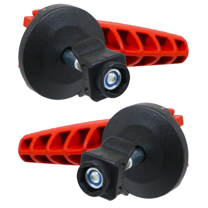 Pack of 2 Bosch ROTAK 32 34 37 40 43 Ergoflex AXT RAPID 2200 Lawnmower Handle Clamp Levers