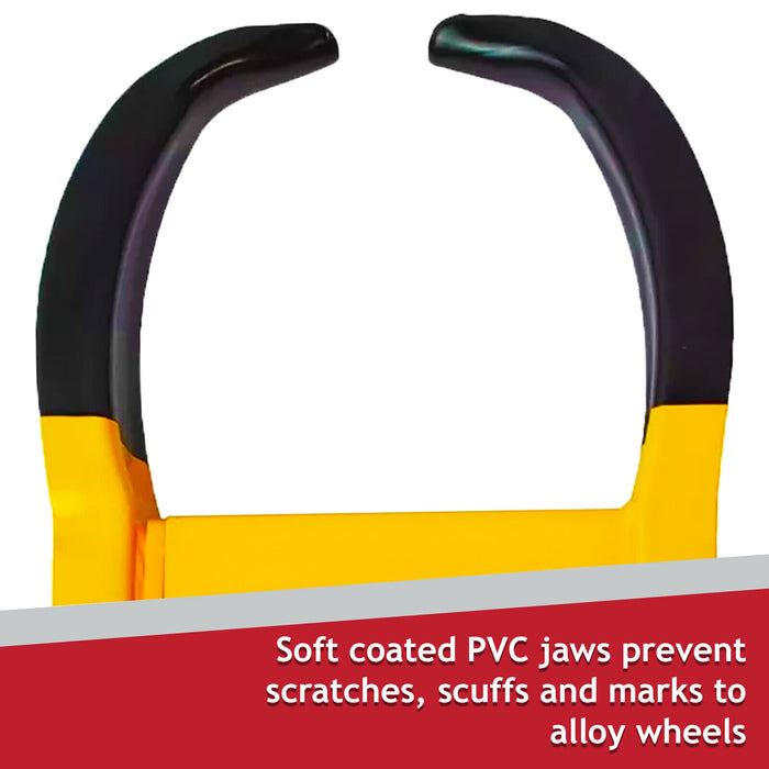 Wheel Clamp Lock Caravan Campervan Motorhome Trailer Car Van Insurance Essential