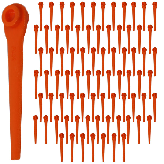 Plastic Blades for Flymo SimpliTrim Li Battery Grass Trimmer Strimmer x 80
