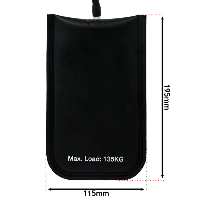 195mm x 115mm Max Load 135KG