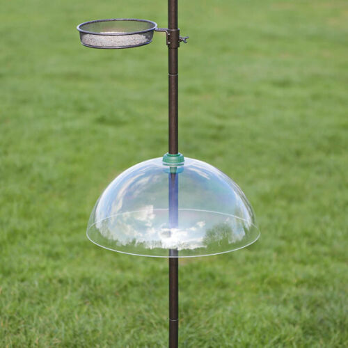 Squirrel Baffle Dome Adjustable Hook Bird Feeder Hanging Guard (Pack of 2)